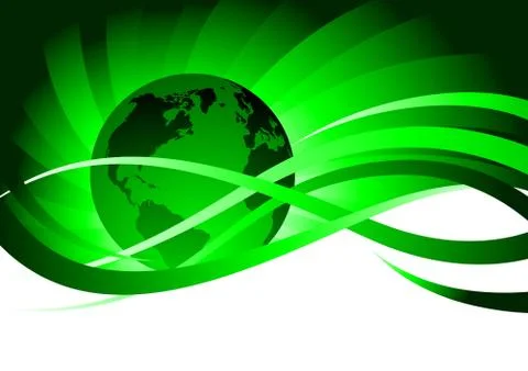 Vector green concept Stock Illustration