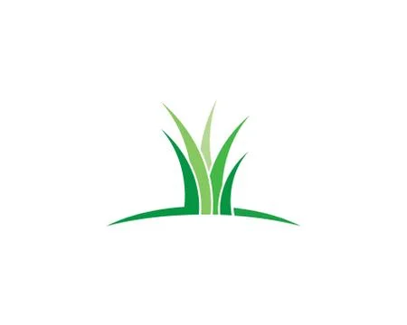 Vector green grass illustration 스톡 일러스트