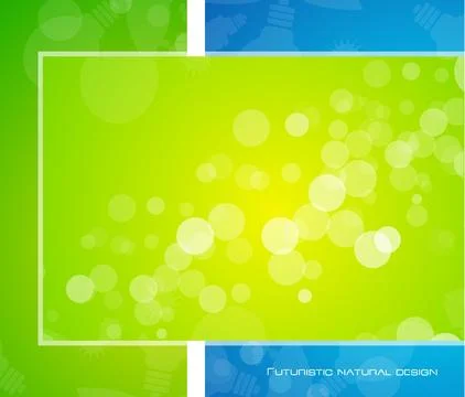 Vector green shiny background Stockillustratie