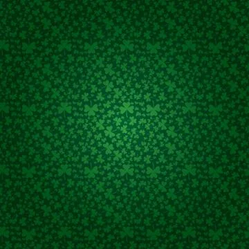Vector green summer or spring seamless background Illustrazione stock