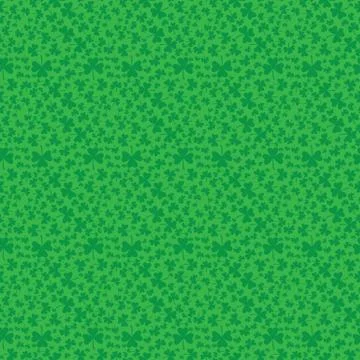 Vector green summer or spring seamless background Illustrazione stock