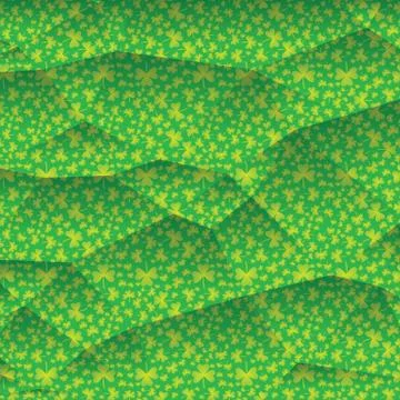 Vector green summer or spring seamless background Illustrazione stock