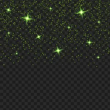 Vector Green transparent glitter texture. Shiny glam sparkling sequins abstra Stock Illustration