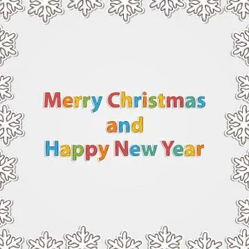 Vector greeting card Stock Illustration