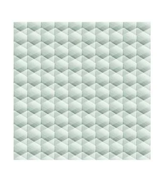 Vector grey seamless texture. 3d cubes tile web background Illustrazione stock