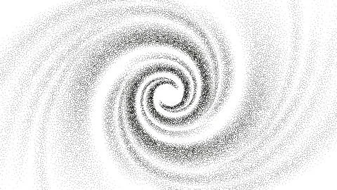 Vector gritty spiral with optical illusion Stockillustratie