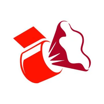 Vector grocery clip Stock Illustration