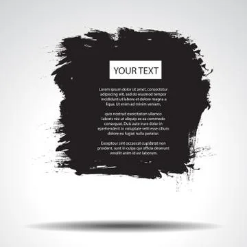 Vector : Grunge banner for text Illustrazione stock