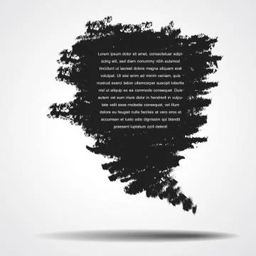 Vector : Grunge banner for text Stock Illustration