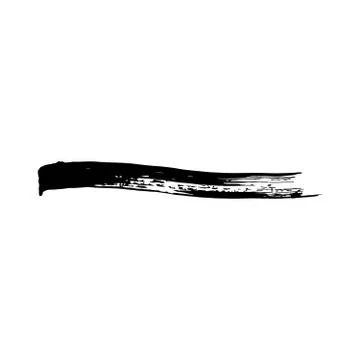 Vector grunge brush stroke ink Stock Illustration