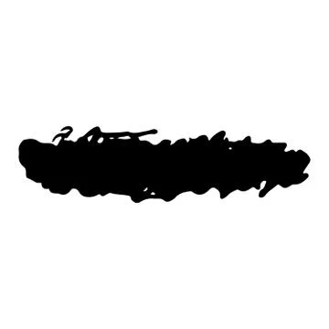 Vector grunge brush stroke ink Stock Illustration