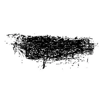 Vector grunge brush stroke ink Stock Illustration