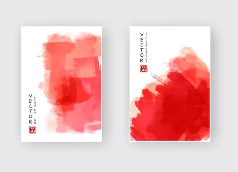 Vector grunge brushes Stock Illustration