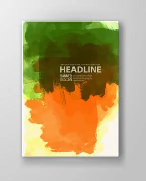 Vector grunge brushes Stock Illustration