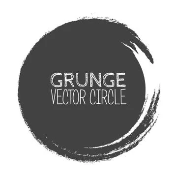 Vector Grunge Circle. Element for your Design. Rubber Stamp Texture. Distre.. Stockillustratie