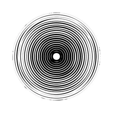 Vector Grunge Circle. Grunge Round Shape. Design element Stock Illustration