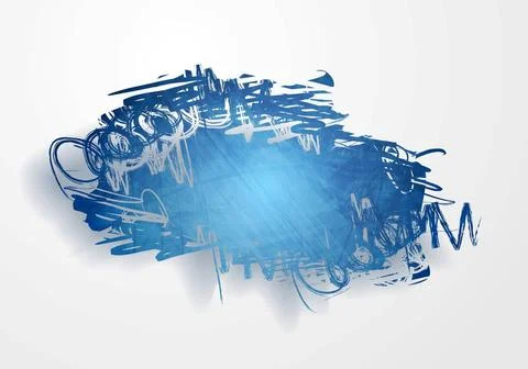Vector grunge cloud background Blue grunge cloud background. Vector illust... Stock Photos