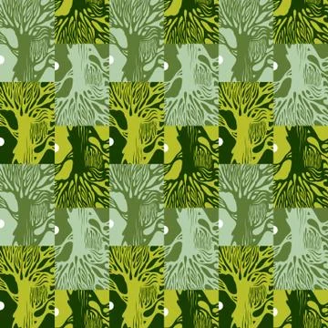 Vector grunge elements Seamless pattern Stock Illustration