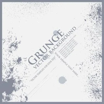 Vector grunge frame background Stock Illustration