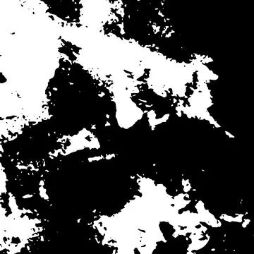 Vector grunge overlay texture. Black and white background. Abstract monochr.. Stock Illustration