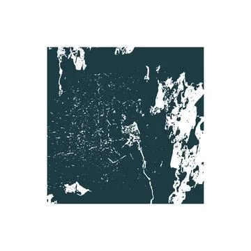 Vector Grunge square Stamp. Distress grain surface dust and rough background  Stock Illustration