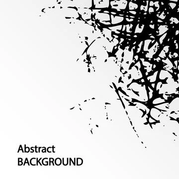 Vector Grunge Texture black scratches on white Stock Illustration