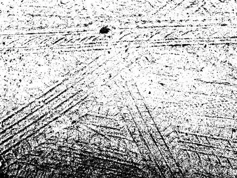 Vector grunge texture of a lot of car tire prints on the sand Stock Illustration