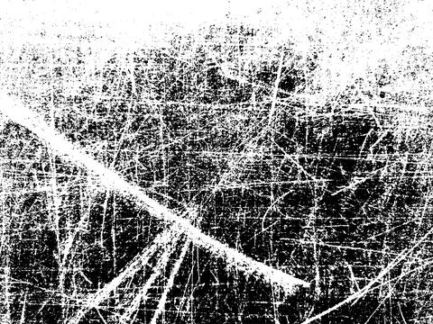 Vector grunge texture of old scratched wall. Using the effect of distress Stockillustratie