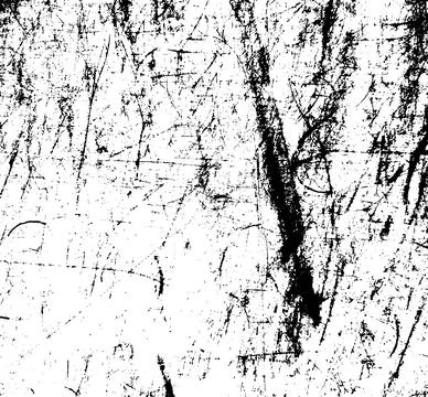 Vector grunge texture of rough damaged old scratched school board Illustrazione stock
