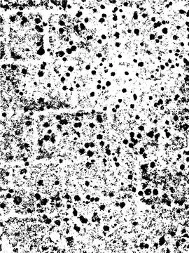 Vector grunge texture of snow and raindrops Illustrazione stock