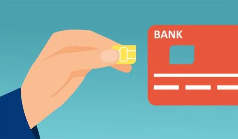 Vector of a hacker phishing, stealing  personal identity data, smart ship fro Stock Illustration
