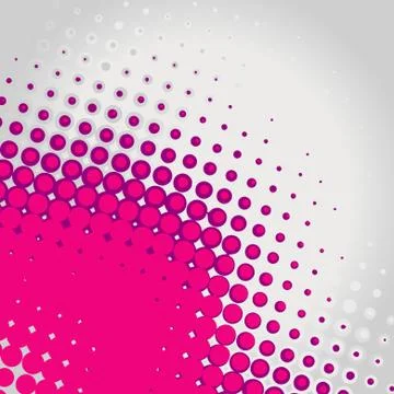 Vector halftone background Stock Illustration