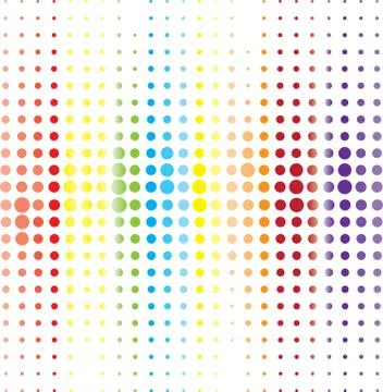 Vector Halftone Background Stock Illustration