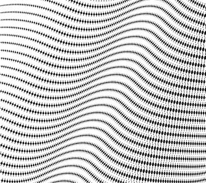 Vector halftone background. Line. No gradient wavy surface Stockillustratie