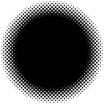 Vector halftone for backgrounds and designs Illustrazione stock