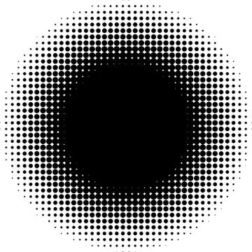 Vector halftone for backgrounds and designs イラスト素材