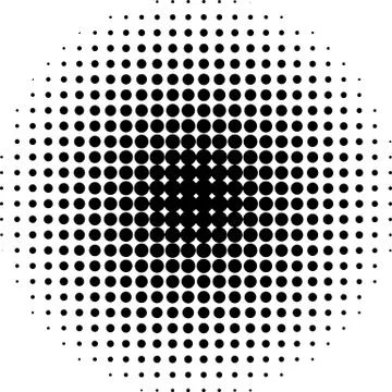 Vector halftone for backgrounds and designs Illustrazione stock