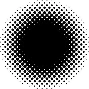 Vector halftone for backgrounds and designs Illustrazione stock