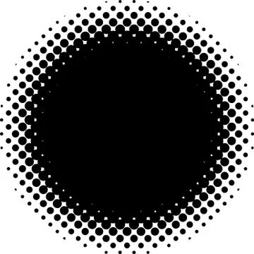 Vector halftone for backgrounds and designs Illustrazione stock
