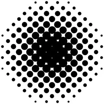 Vector halftone for backgrounds and designs Stockillustratie