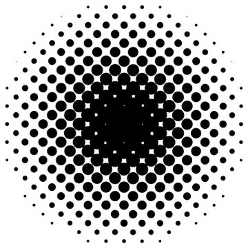 Vector halftone for backgrounds and designs 스톡 일러스트