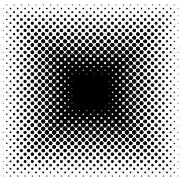 Vector halftone for backgrounds and designs Stock Illustration