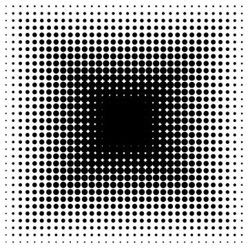 Vector halftone for backgrounds and designs 스톡 일러스트