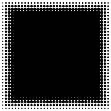 Vector halftone for backgrounds and designs Illustrazione stock