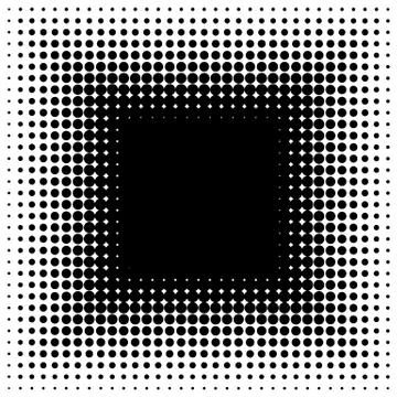 Vector halftone for backgrounds and designs Illustrazione stock