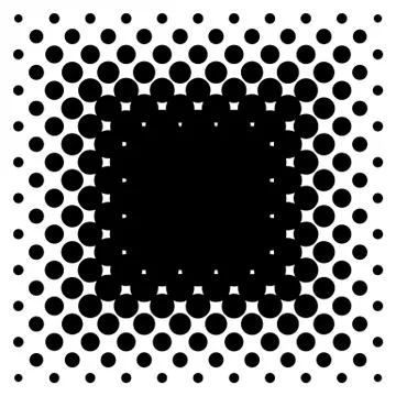 Vector halftone for backgrounds and designs Illustrazione stock