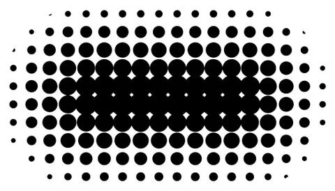 Vector halftone for backgrounds and designs Illustrazione stock
