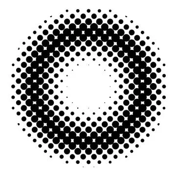 Vector halftone for backgrounds and designs Illustrazione stock
