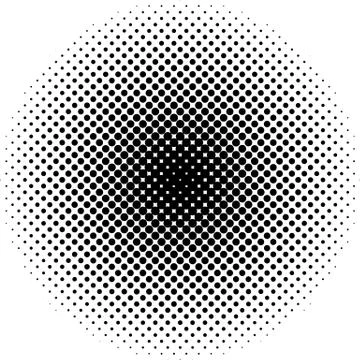 Vector halftone for backgrounds and designs Illustrazione stock