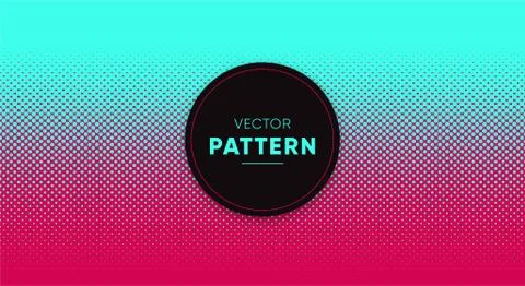 Vector halftone for backgrounds and designs Stock Illustration